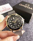 Ocean Phantom Mesh Watch