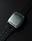CASIO Noir 316L Stainless Steel Digital Watch