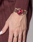 POEDAGAR Elan® Stainless Steel Quartz Watch