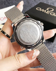 Ocean Phantom Mesh Watch