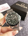 Ocean Phantom Mesh Watch