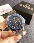 Ocean Phantom Mesh Watch