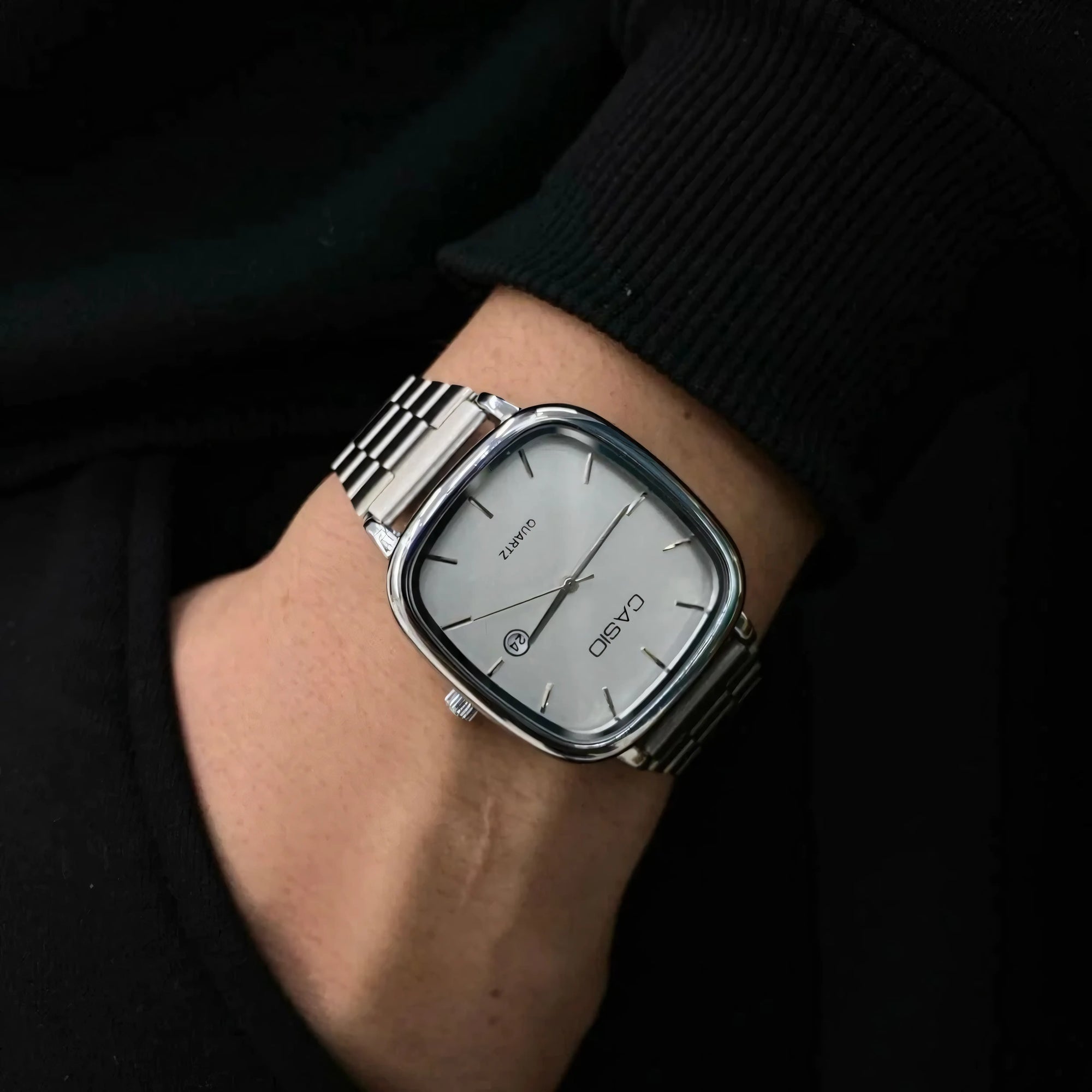 Casio Vintage 1989 316L Stainless Steel Sapphire Watch