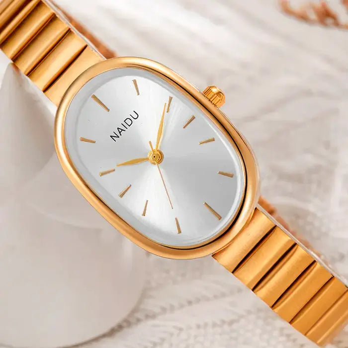 Naidu Evora® Stainless Steel Quartz Watch