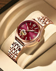 POEDAGAR Elan® Stainless Steel Quartz Watch