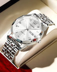 OLEVS Imperio® Stainless Steel Quartz Watch