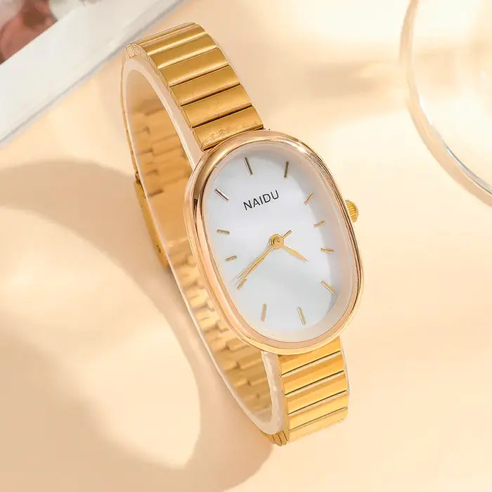 Naidu Evora® Stainless Steel Quartz Watch