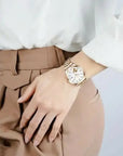 POEDAGAR Elan® Stainless Steel Quartz Watch