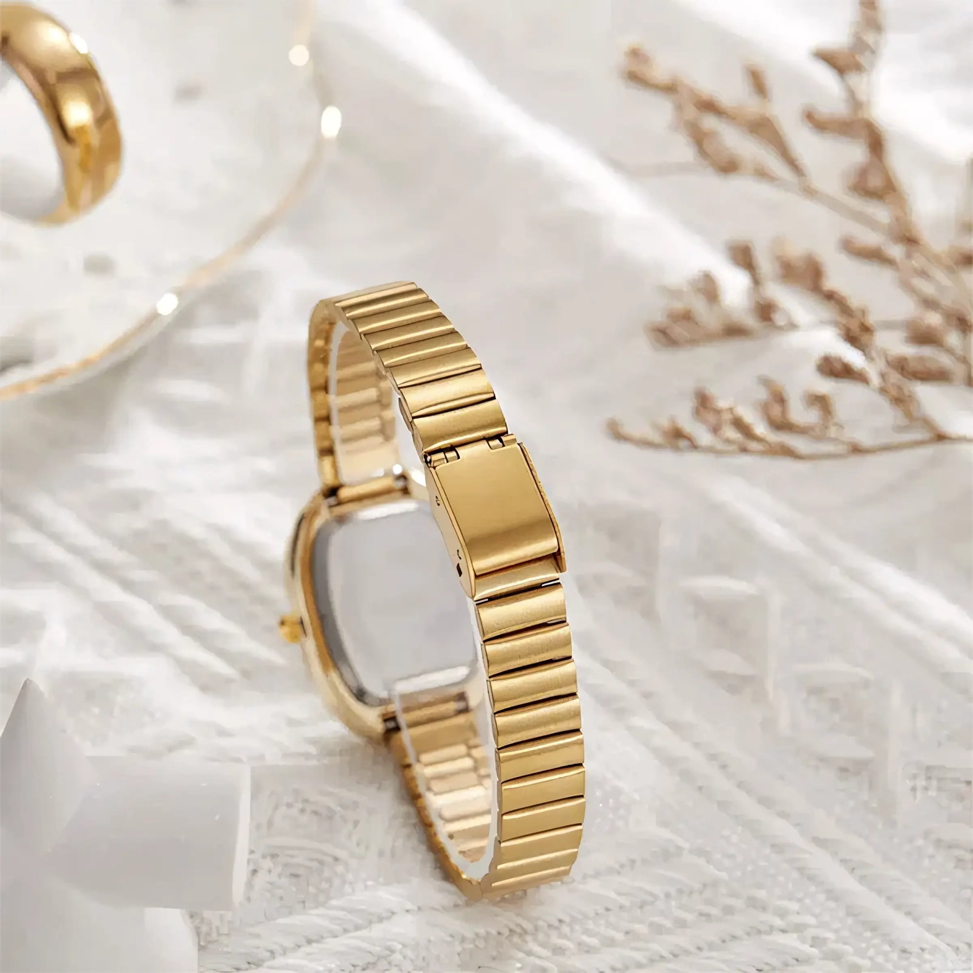 Naidu Evora® Stainless Steel Quartz Watch