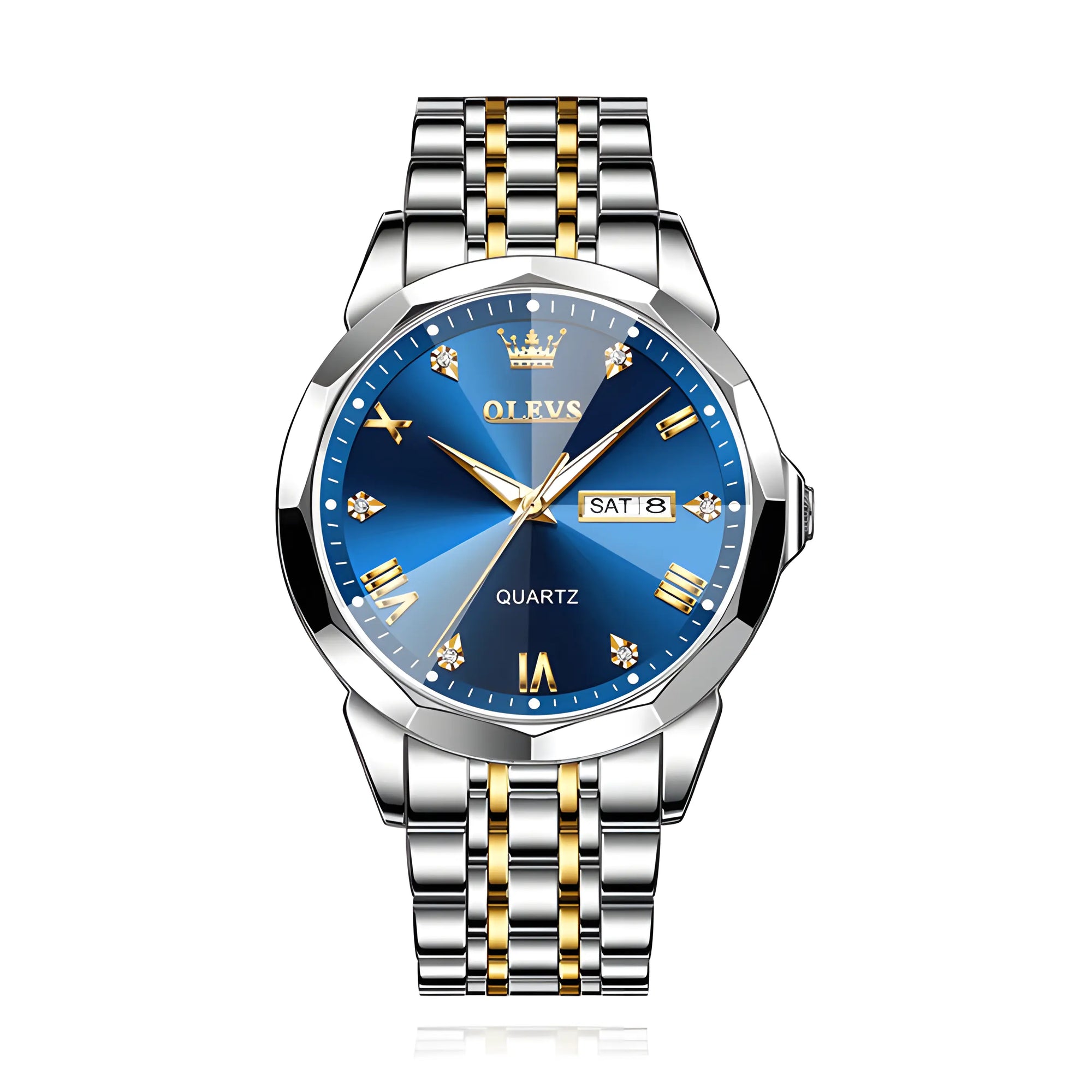 OLEVS Imperio® Stainless Steel Quartz Watch