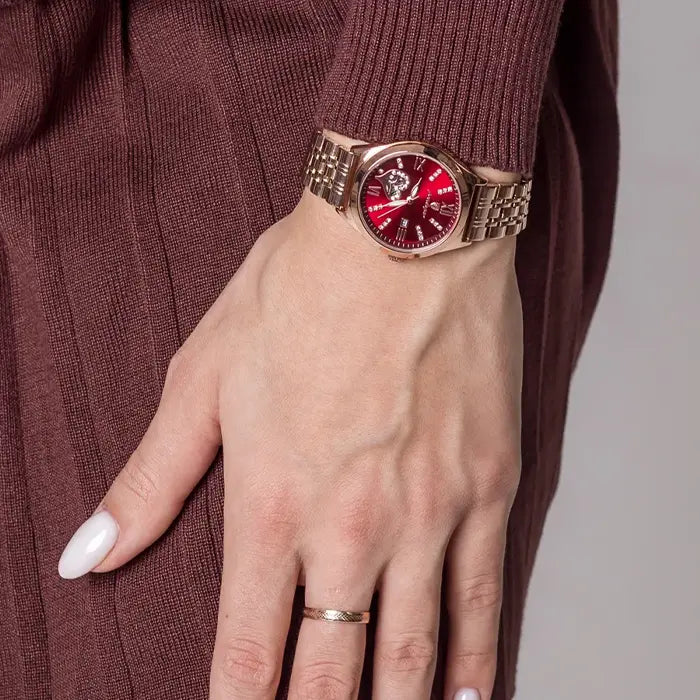 POEDAGAR Elan® Stainless Steel Quartz Watch