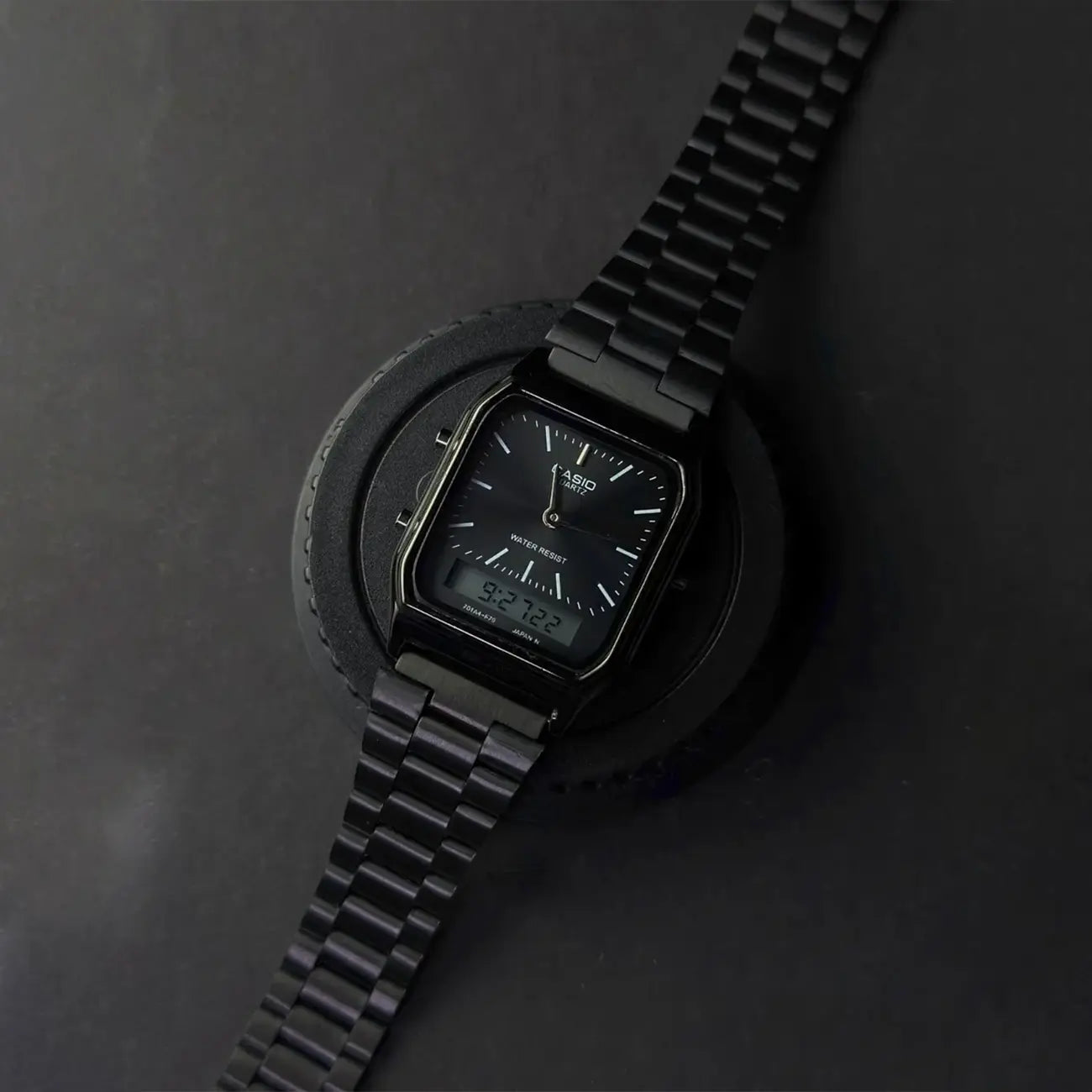 CASIO Noir 316L Stainless Steel Digital Watch