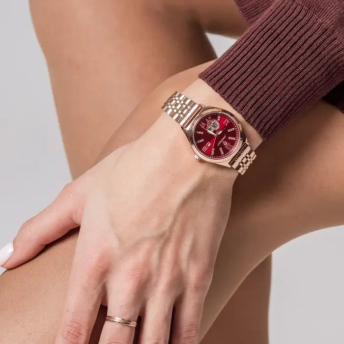 POEDAGAR Elan® Stainless Steel Quartz Watch