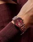 POEDAGAR Elan® Stainless Steel Quartz Watch