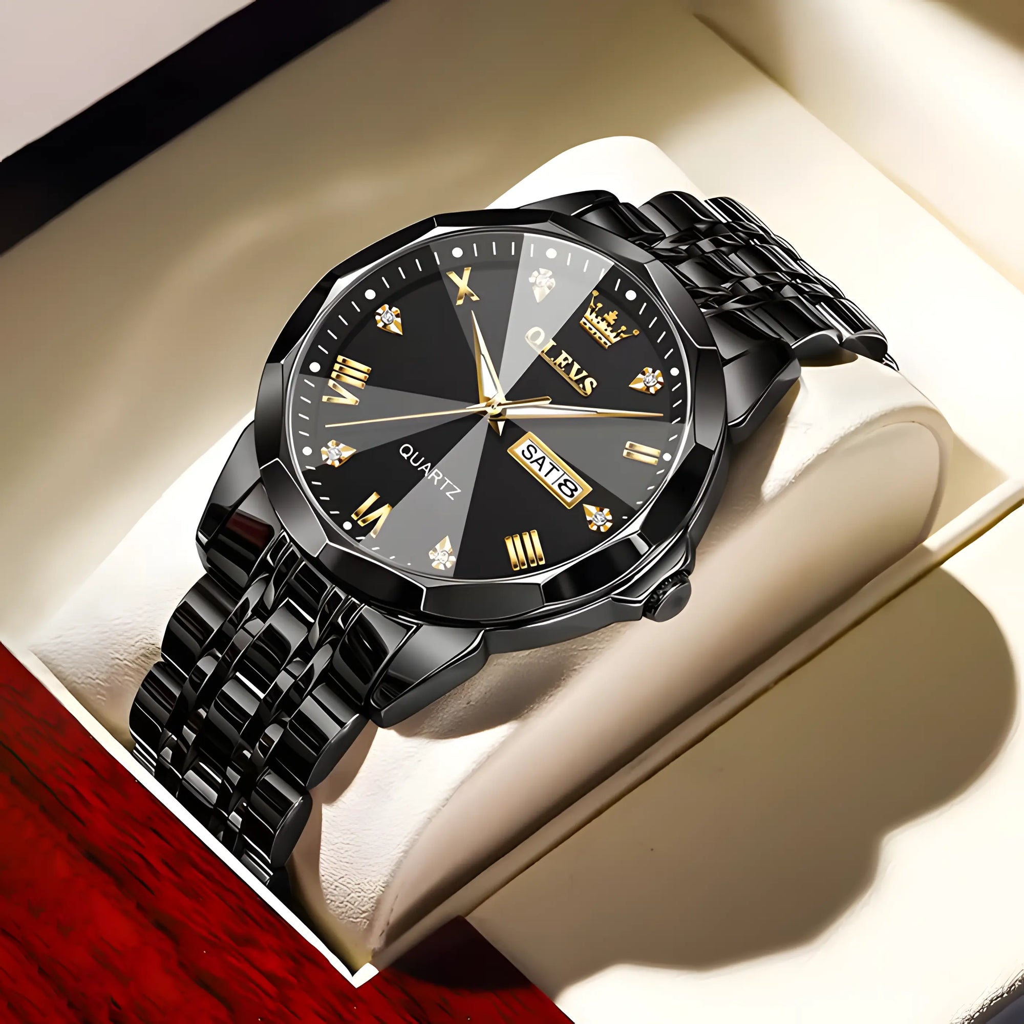 OLEVS Imperio® Stainless Steel Quartz Watch