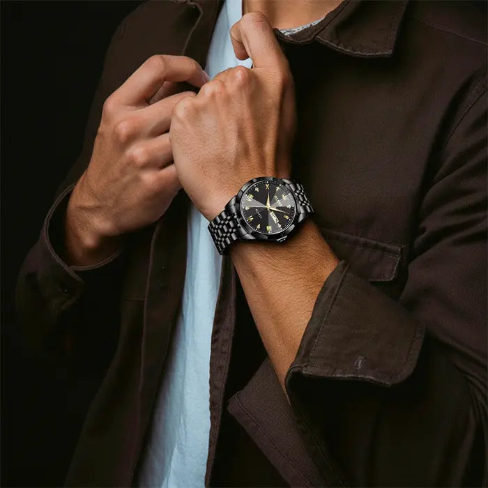 OLEVS Imperio® Stainless Steel Quartz Watch